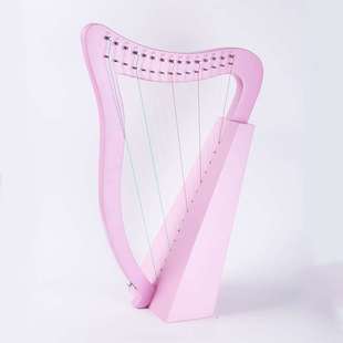 新款 23弦小竖琴半音莱雅琴初学者箜篌小型里拉琴小众乐器ly