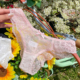 瑶瑶闺蜜私房超薄性感蕾丝内裤 女欧美透明诱惑高叉半包臀丁字裤 头