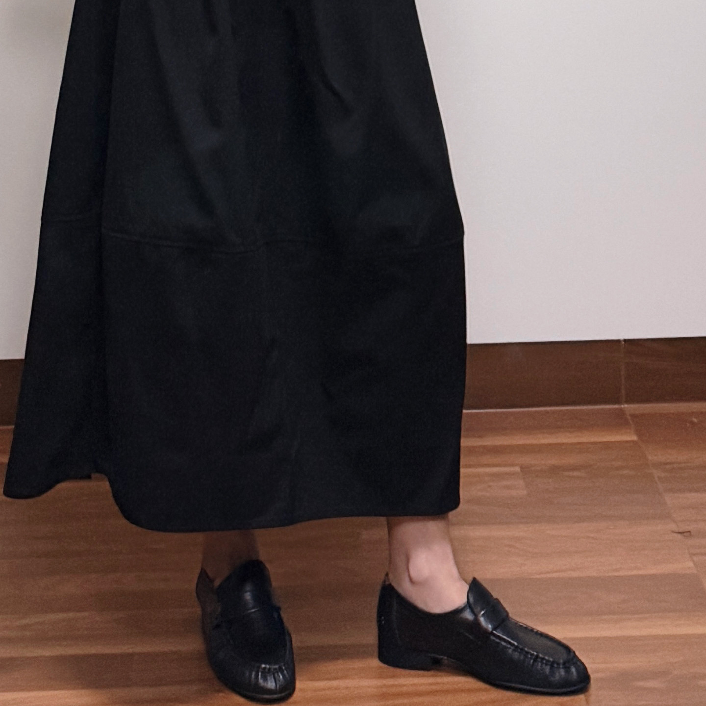 凝脂黑2026年新款欧系日系黑色乐福鞋女老钱风麂皮小皮鞋单鞋