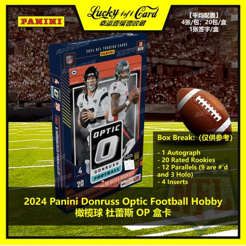 橄榄球帕尼尼DonrussOptic