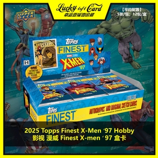 Hobby 收藏卡 Finest 盒卡 漫威 影视 Men Topps 2025