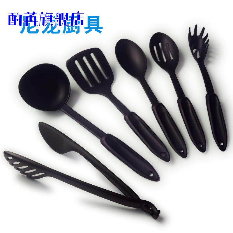 天林塑料尼龙不粘锅厨具食物夹烹饪勺铲漏铲汤勺汤壳厨具礼盒套装