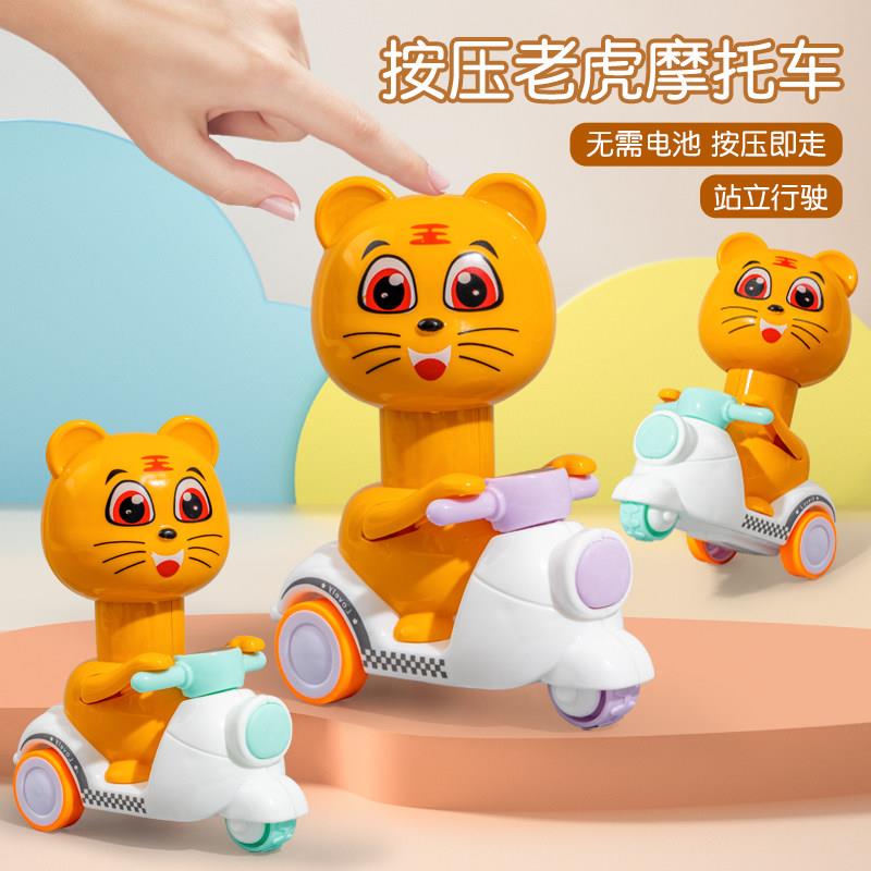 玩具小鸟黄鸭小孩鸭子小车骑车玩具的按压骑车可爱萌车会鸭