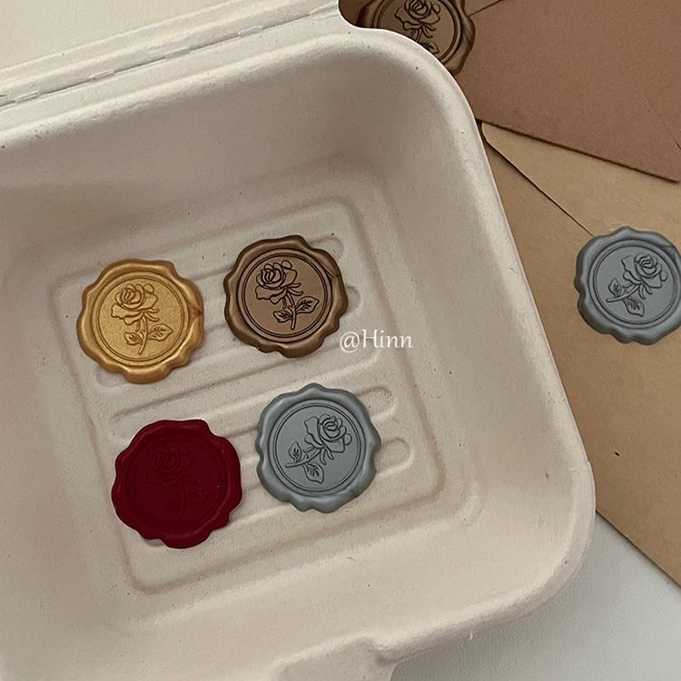 麻布信封信纸套装中国风创意牛皮复古风情书明信片收纳袋火漆信封