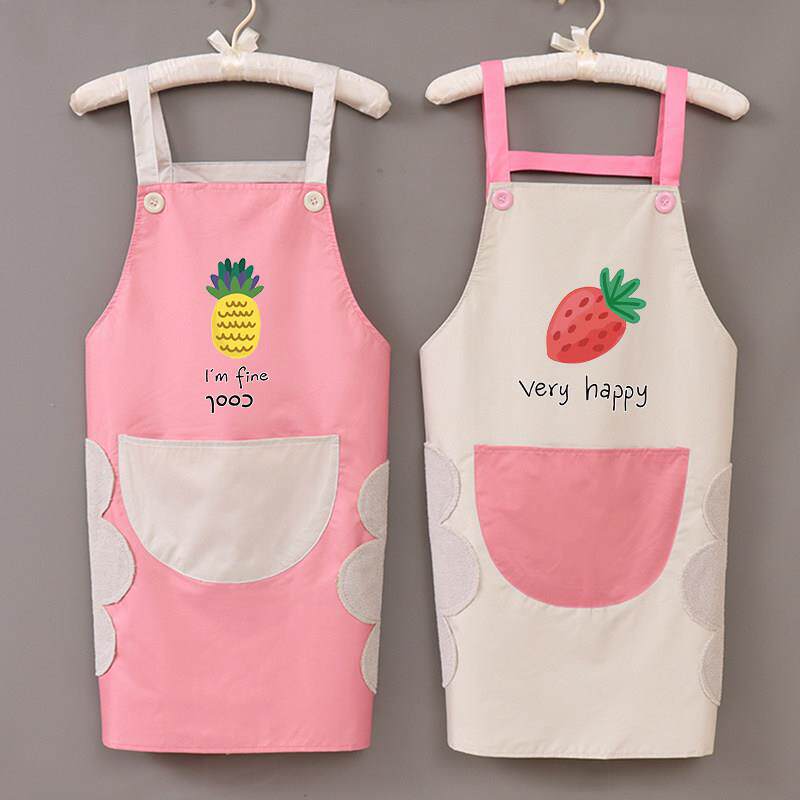 围裙家用厨房防水防油可爱日系韩版女上衣时尚大人工作男定制围腰