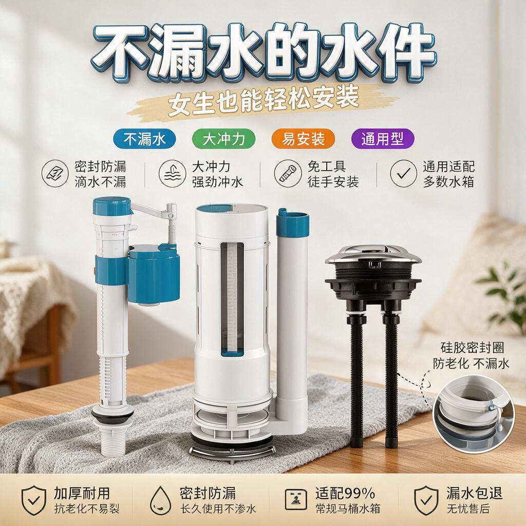 卫生间专用老式蹲便器水箱进水阀