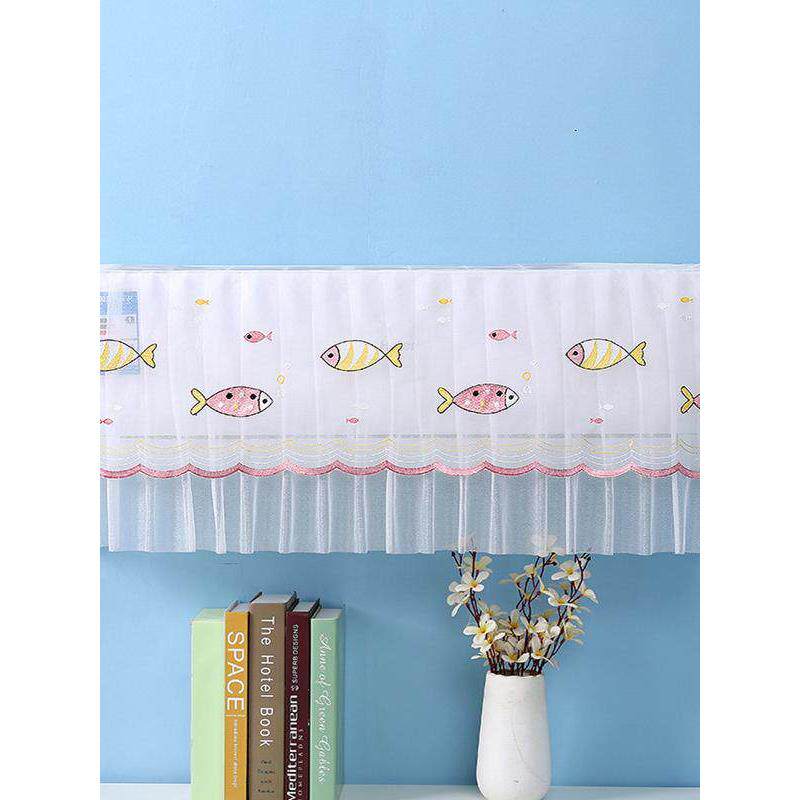 空调罩挂机开机不取挂式防尘罩套遮风帘挡风板月子防直吹简约现代