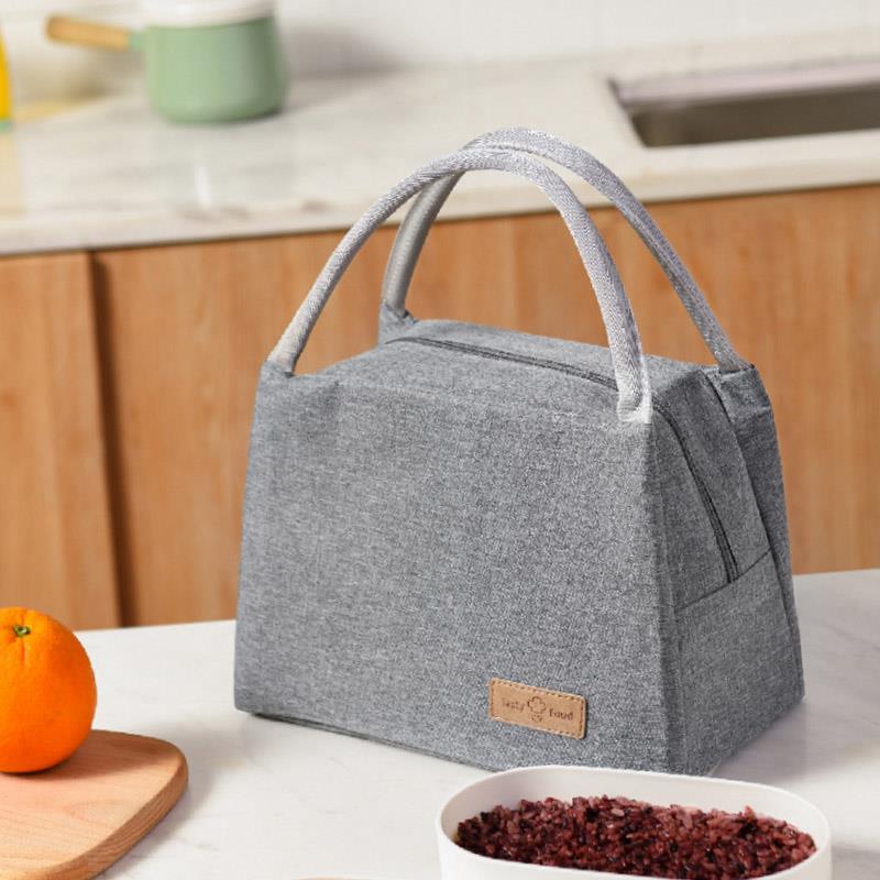 带饭手提袋装饭盒带饭包饭盒袋子学生上班族餐盒包保温饭袋便当包