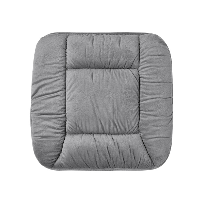 石墨烯汽车加热坐垫冬季毛绒座椅垫12V车载通用保暖usb电热单片垫