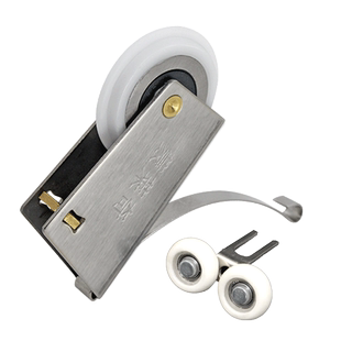 大轴承铜钉铜片衣柜轮阳台厨房卫生间移门推拉门下滑轮趟门槽滚轮