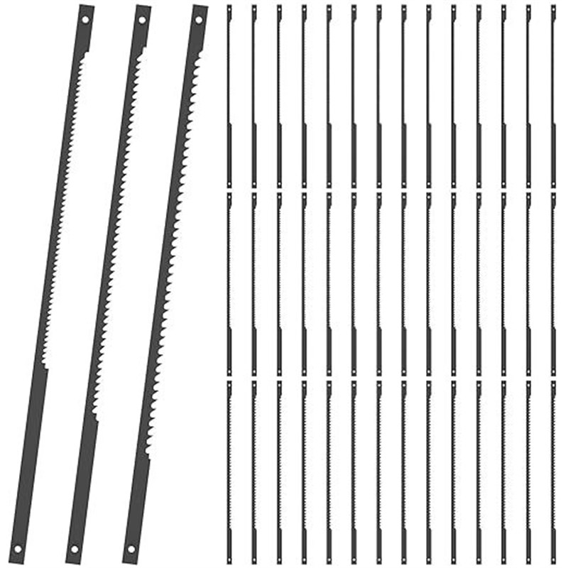 42pcs高碳钢曲线锯4英寸锯条