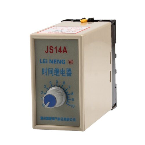 厂家供应晶体管式时间继电器js14a24v220v380v通电继电器