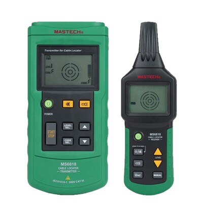 MASTECH华仪MS6818多功能线缆探测仪墙体线路短路断路故障寻线仪