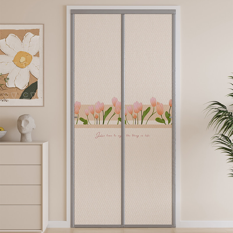 防蚊门帘夏季2025新款免打孔磁吸自粘家用卧室空调挡风隔断窗磁性,居家布艺,门帘,淘宝优惠券,粉丝福利购,淘宝优惠卷