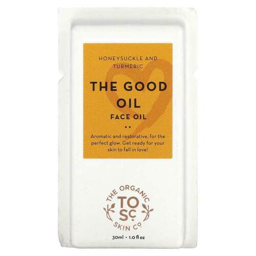 The Organ油icO Skin Co.,The Good il，面部理，金XEJ银花和姜护
