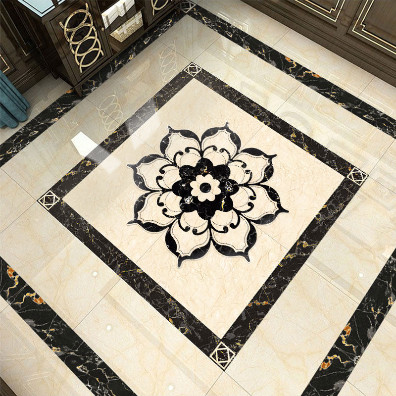 客厅地面瓷砖贴纸遮丑地q砖美化pvc地板贴自粘ins网红玄关地贴装,家装主材,角阀,淘宝优惠券,粉丝福利购,淘宝优惠卷