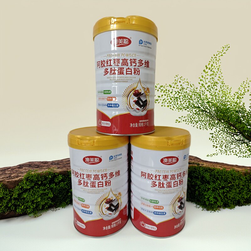 澳美聪 实拍发货 1000g 阿胶红枣高钙多维多肽蛋白粉蛋白质粉