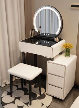 化妆椅子轻奢女生卧室简约现梳妆台凳子靠背网红ins梳妆台椅子