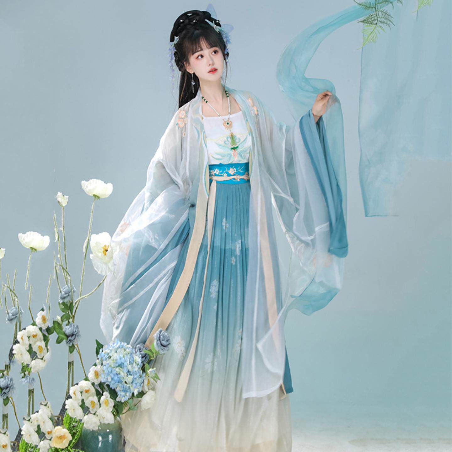 原创汉服女中国风宋制改良齐腰