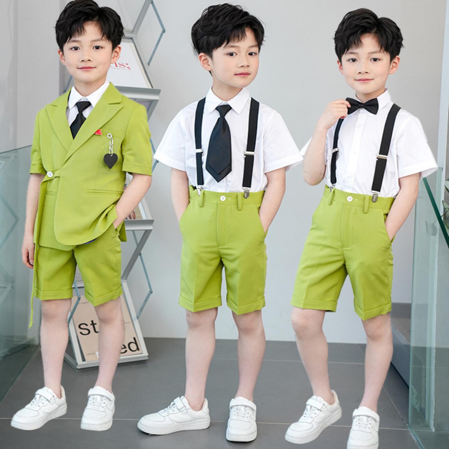 六一儿童西装套装男童小男孩帅气