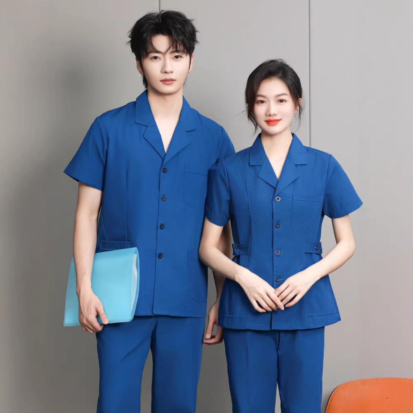 护士服女款短袖夏季短款分体式