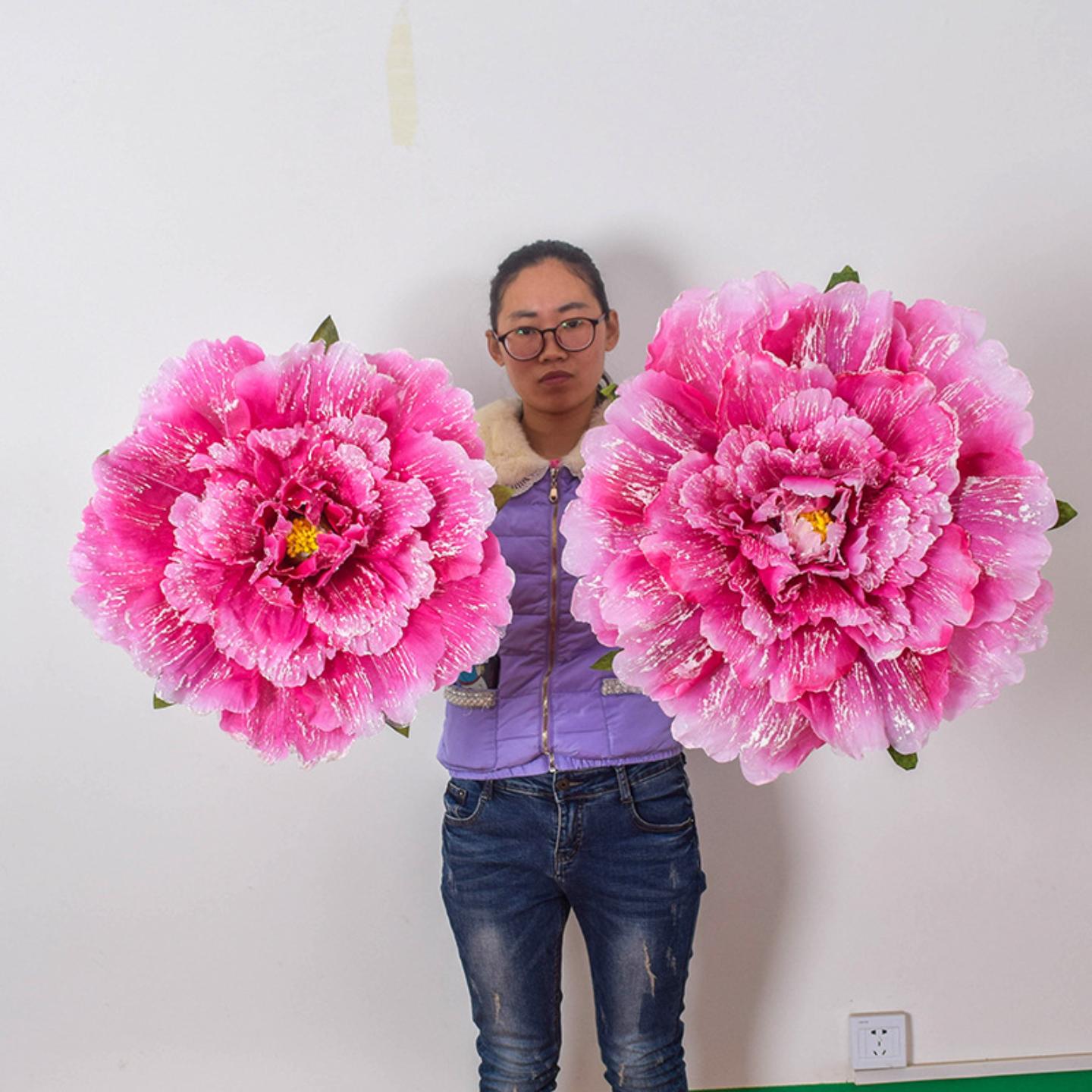 六一道具花牡丹花幼儿园舞蹈