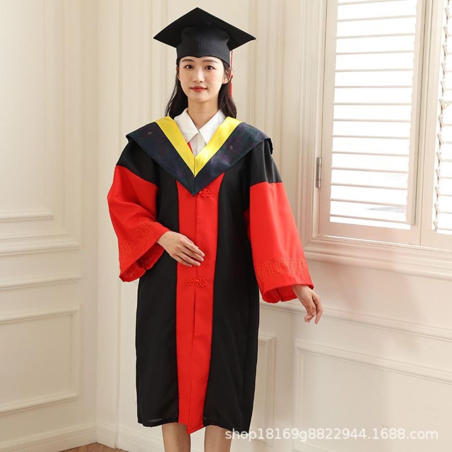 学位博士服毕业礼服大学生男女