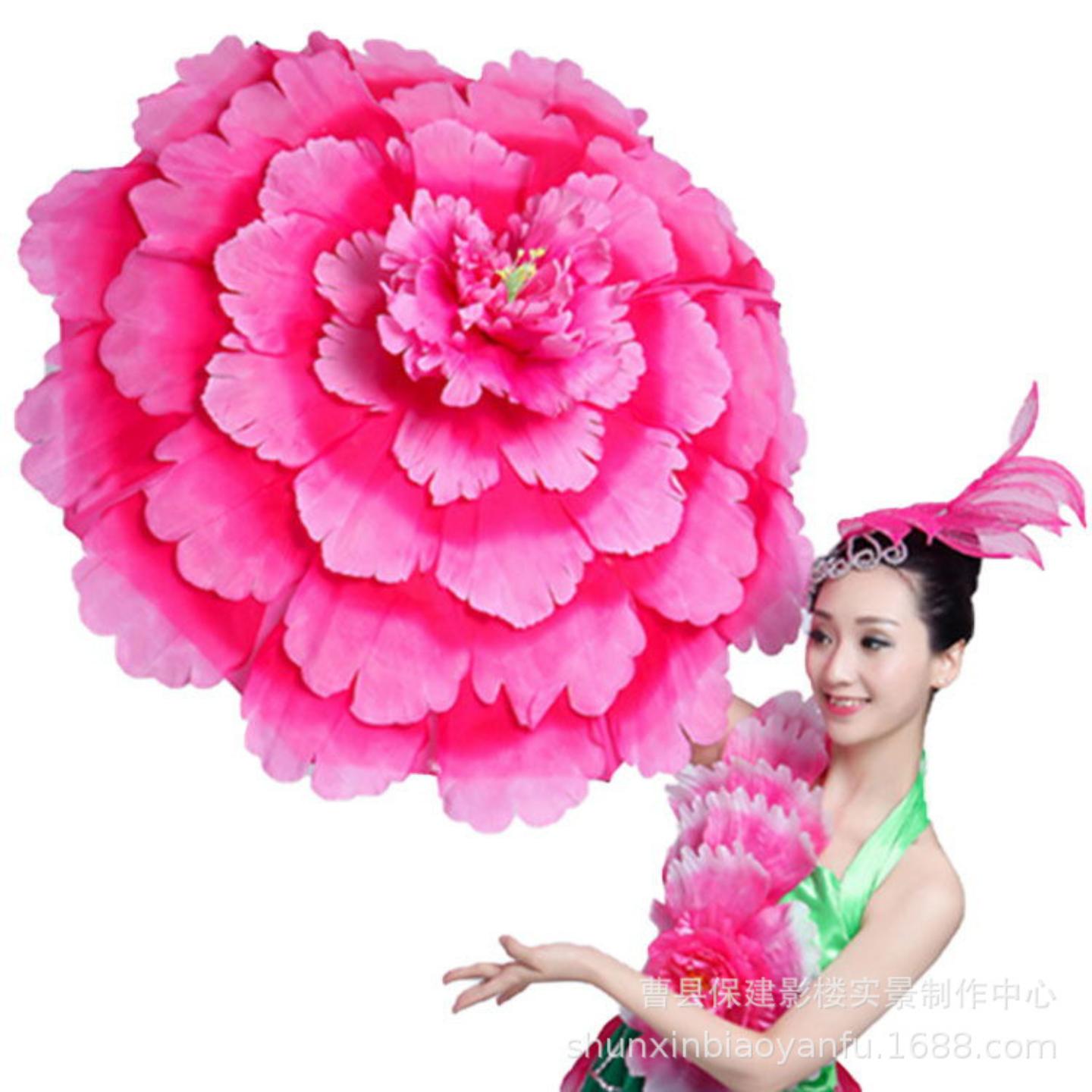 舞蹈道具花幼儿跳舞开场广场舞