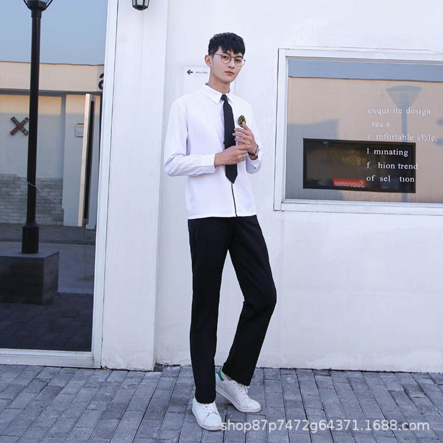 班服衬衫套装大学生初中高中