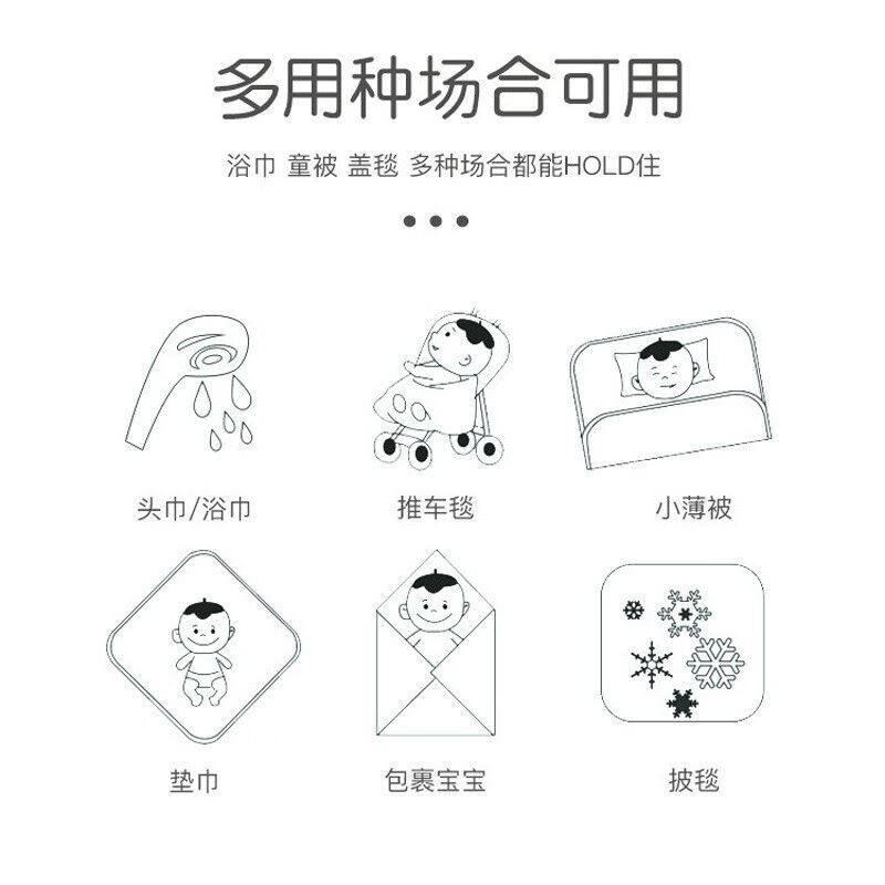 boxbaby婴儿浴巾四层新生纯棉六层纱布超软儿童大童洗澡全棉宝宝使用感如何?