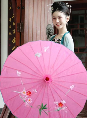 梦江南舞蹈伞演出道具儿童民族风跳舞伞古风汉服走秀舞旗袍古典伞