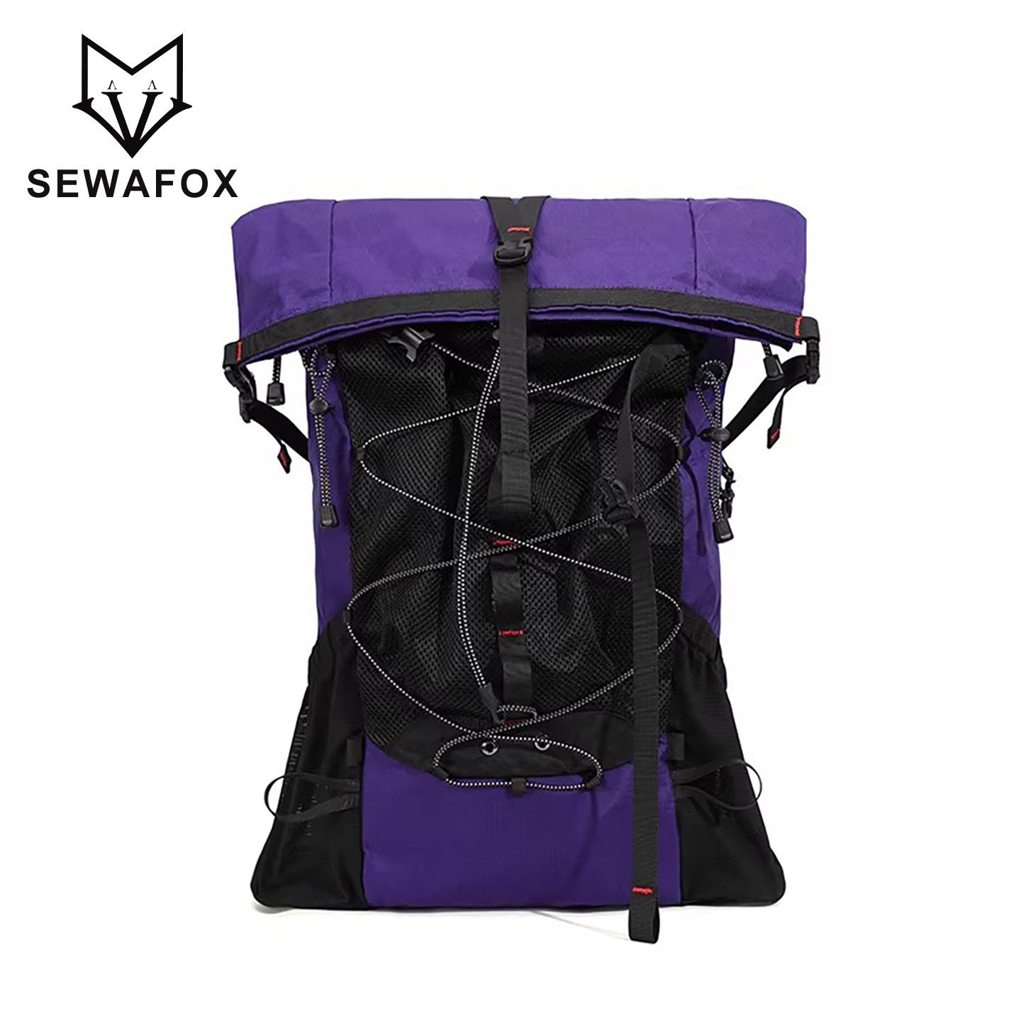 户外徒步登山包多功能轻量化防泼水大容量双肩包爬山露营旅行背包