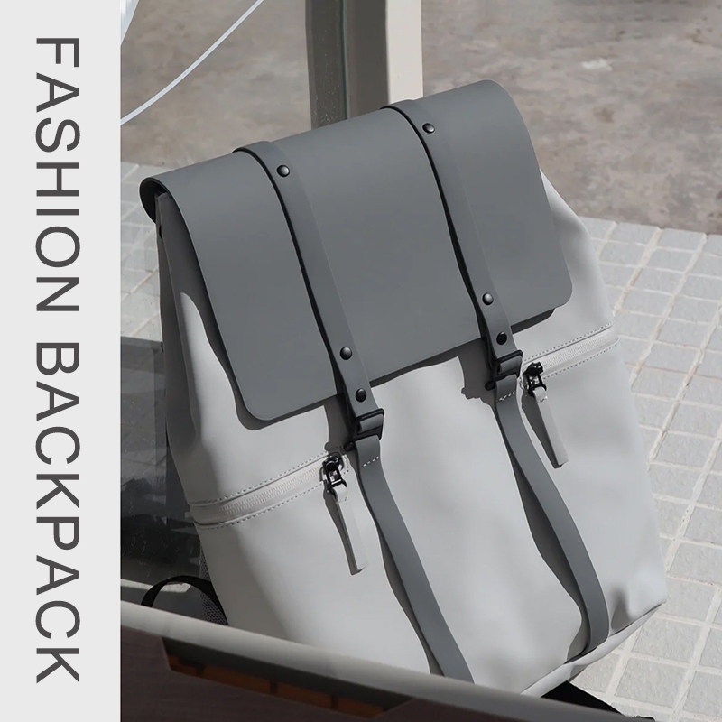 双肩包男女电脑小众旅行背包2025新款男士女士大容量商务防水书包