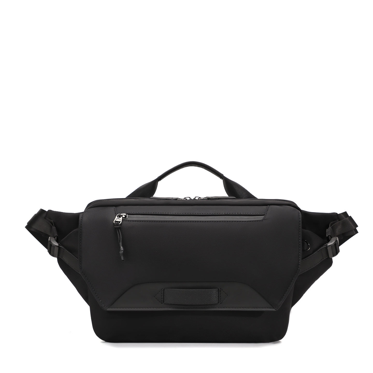 新款潮牌男款斜挎包男士通勤运动骑行单肩背包多功能高级感休闲包