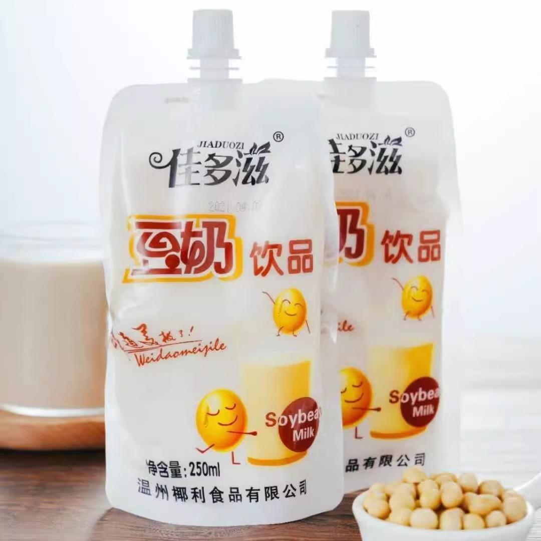 豆奶原味袋装整箱批发植物蛋白饮料营养早餐店饮品甜豆浆早餐商用