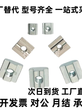 HNTT5铝型材HNTTV40/HNTTZ45螺母TNTB-HNTR20/HNTC30/M4 M5 M6 M8