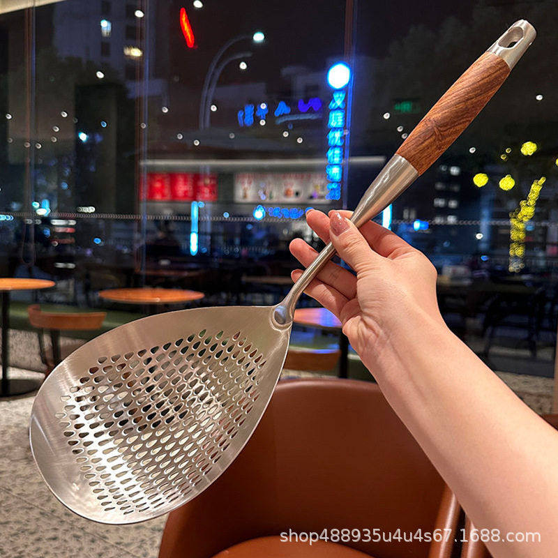 不锈钢花椒漏勺捞面勺捞饺子捞勺笊篱家用厨房加宽厂家防烫过滤网,家庭/个人清洁工具,水槽沥水袋,淘宝优惠券,粉丝福利购,淘宝优惠卷