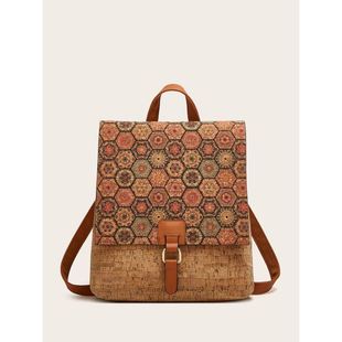 新疆民族风背包复古印花女士大容量双肩包新疆旅游包西北旅游穿搭