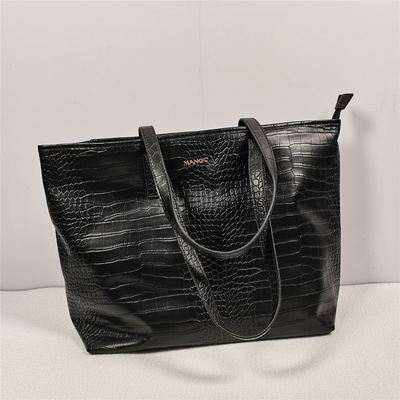 托特包女大容量2025新款简约上班通勤包小个子设计拉链单肩大包包