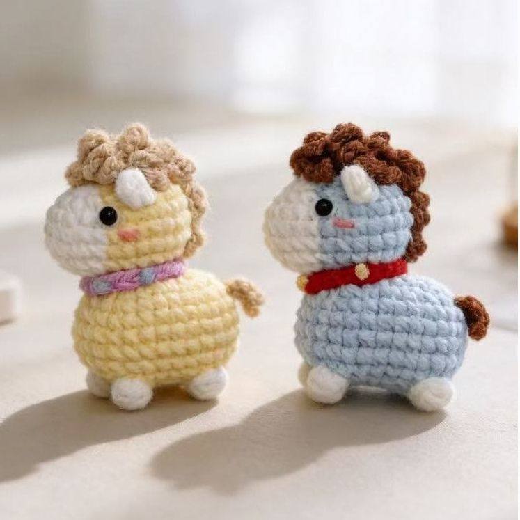 迷你小马编织毛线手工编织diy材料包编织小马钥匙扣包包挂件礼物,服饰配件/皮带/帽子/围巾,DIY编织材料包,淘宝优惠券,粉丝福利购,淘宝优惠卷