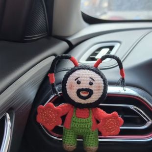 多巴胺手工毛线diy如花钩织二人转手绢钩针玩偶编织材料大美人