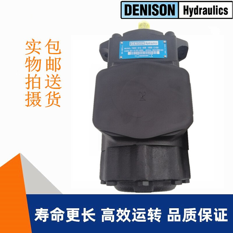 DENISON丹尼逊T6CC-022-010-3R01-C110双联叶片泵T6DC液压泵T6E