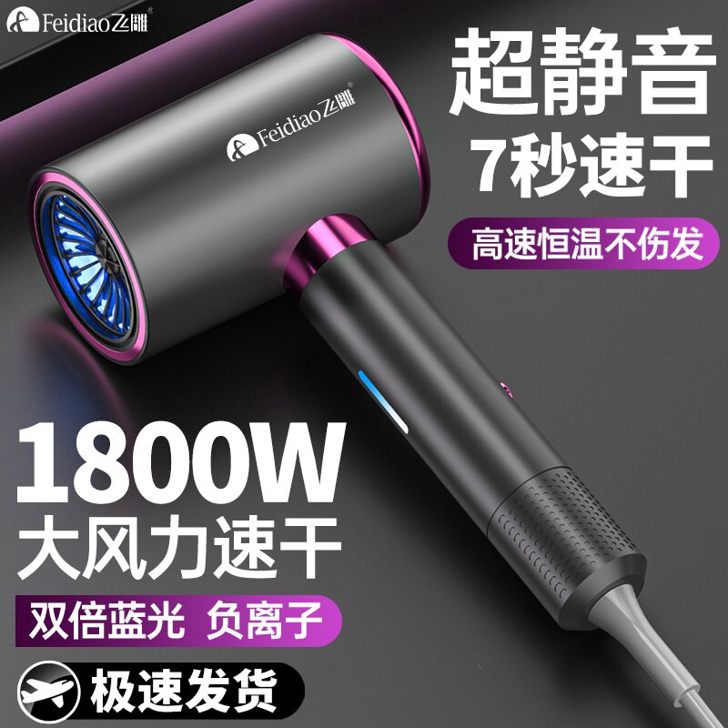 飞雕吹风机家用大风力发廊理发店