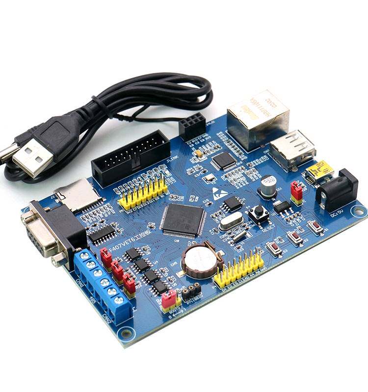 工控开发板STM32F407VET6学习带485双CAN以太网物联网STM32