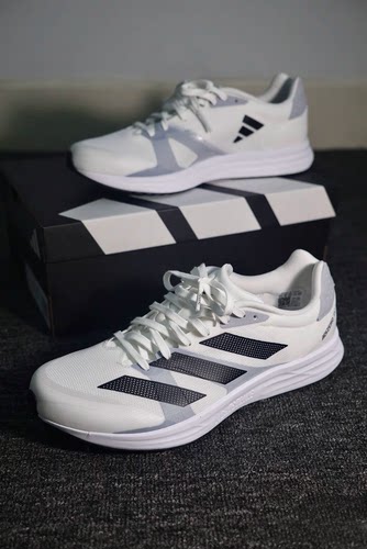 adidas Adizero RC4超轻缓震 训练薄底减震透气 休闲跑步鞋