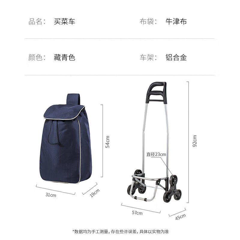 四万公里买菜手拉车购物车拖车小拉车老人买菜车爬楼可折叠拉杆车怎么看?