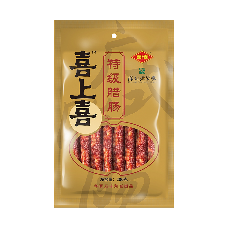 五丰喜上喜腊肠广东特产腊肉腊味