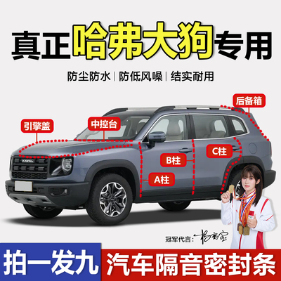 哈弗大狗专用隔音密封条