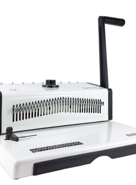 T9029A铁圈装订机双线圈装订机全抽刀34孔方孔打孔台历铁圈机厂家