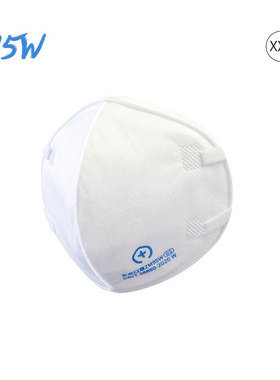 支米95W支架式防护口罩XXS码新国标低阻高密合含支架10只/盒